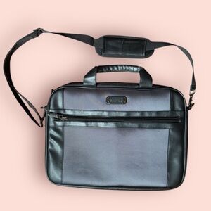 Kenneth Cole Reaction Black and Gray Laptop Bag
